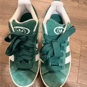 adidas | Shoes | Adidas Campus Forest Green Sneakers | Poshmark